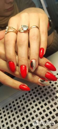 Маникюр гель лак