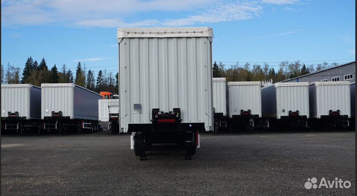 Полуприцеп шторный HASTRAILER HasLiner, 2024