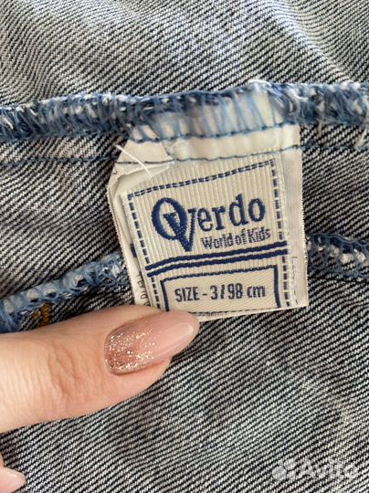 Комплект джинсовка рубашка шорты