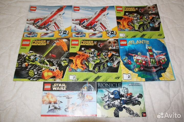 Инструкции лего разные