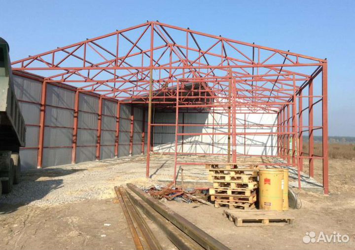 Ангары / Cклады / под ключ / лот cqdnm 05233