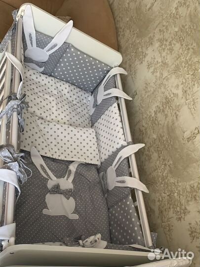 Бортики в детскую кроватку