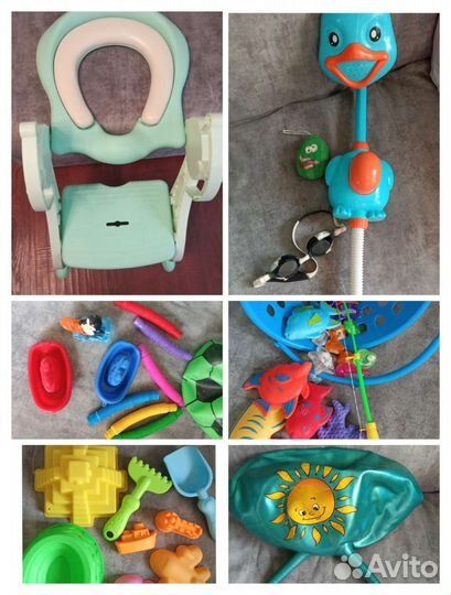 Сиденье детское с подножкой на унитаз