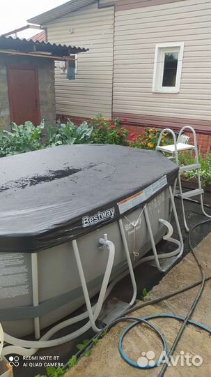Бассейн бествей каркасный