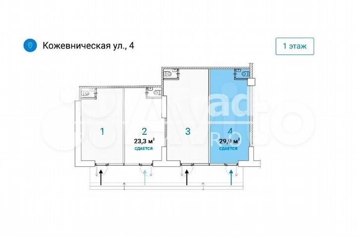 Продам торговое помещение, 30 м²