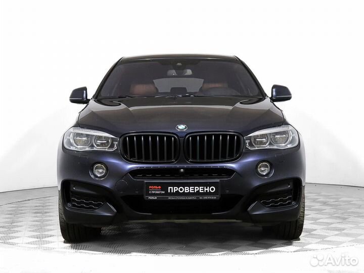 BMW X6 3.0 AT, 2017, 127 038 км