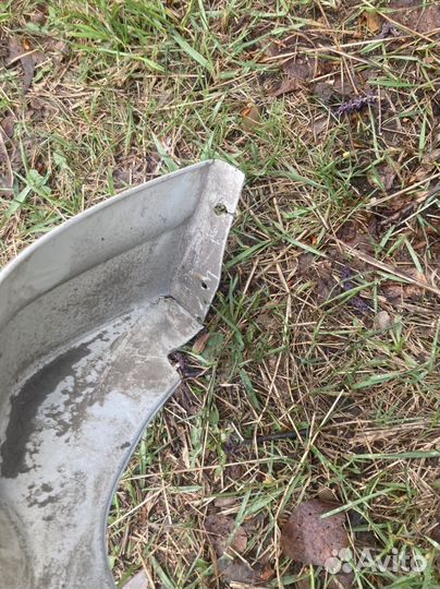 Губа юбка на бампер Honda