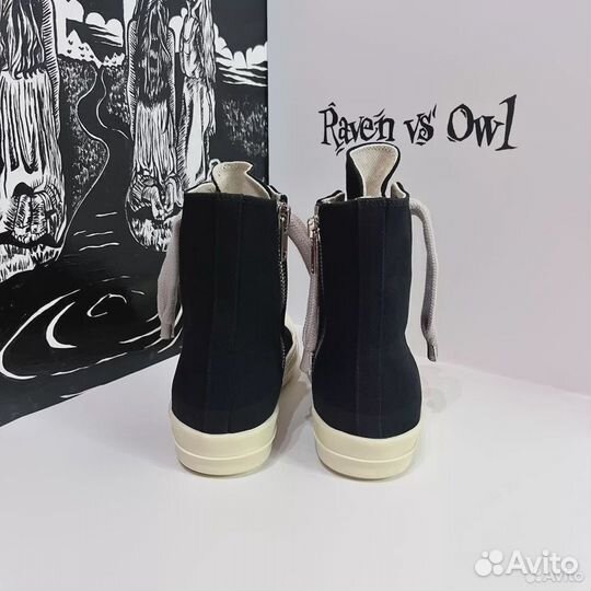 Legit Rick Owens Canvas high-top Jumbo 39 - 46