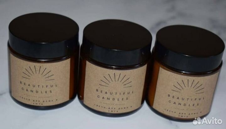 Свечи кокосовые