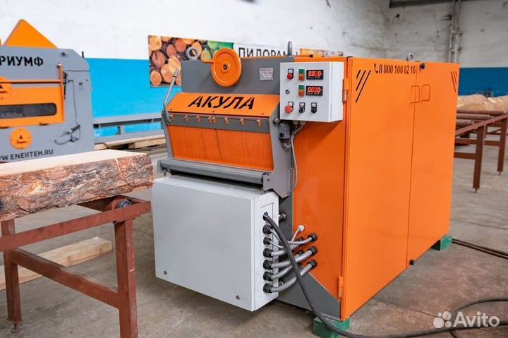 Двухвальный многопильный станок Триумф 2М-700Акула