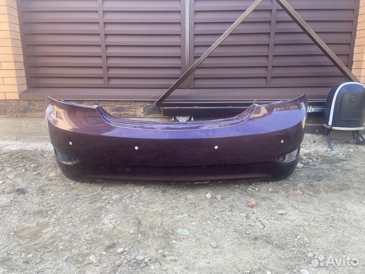 Задний бампер hyundai solaris