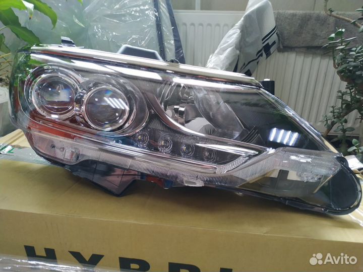Фара toyota camry 55 кузов exclusive 17-18 LED