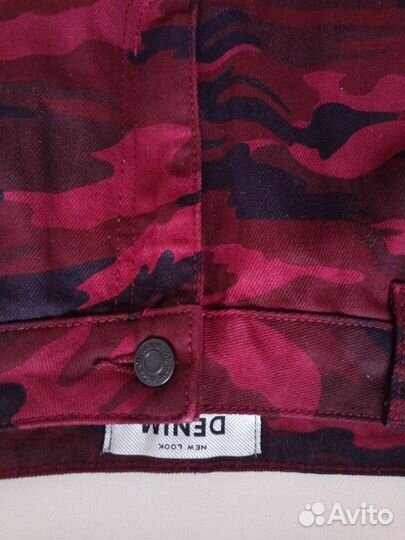 Джинсовая юбка New look