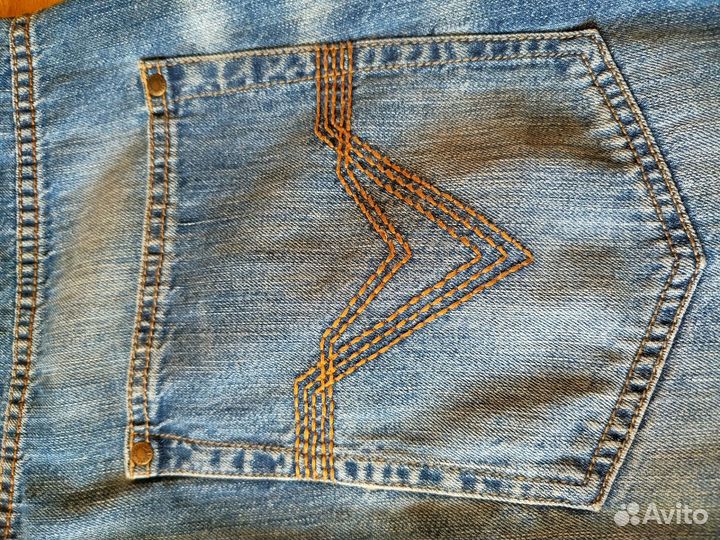 Шорты джинсовые мужские 52