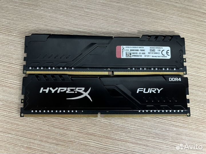 Оперативная память DDR4 2x8Gb + скупка