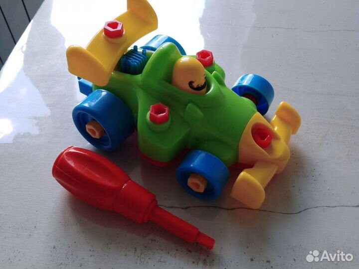 Машинка-конструктор разборная