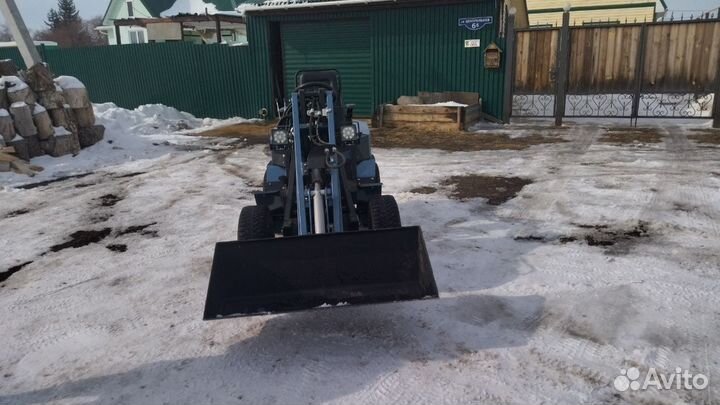 Самодельный мини-погрузчик на гидроходу