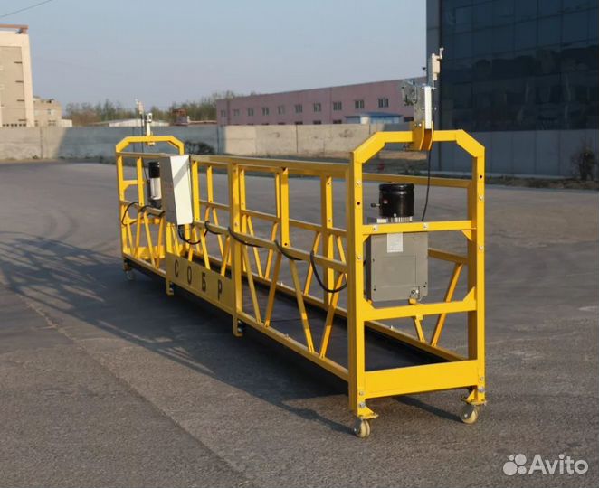 Фасадный подъемник люлька