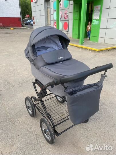 Коляска 2 в 1 indigo beby barbara classic