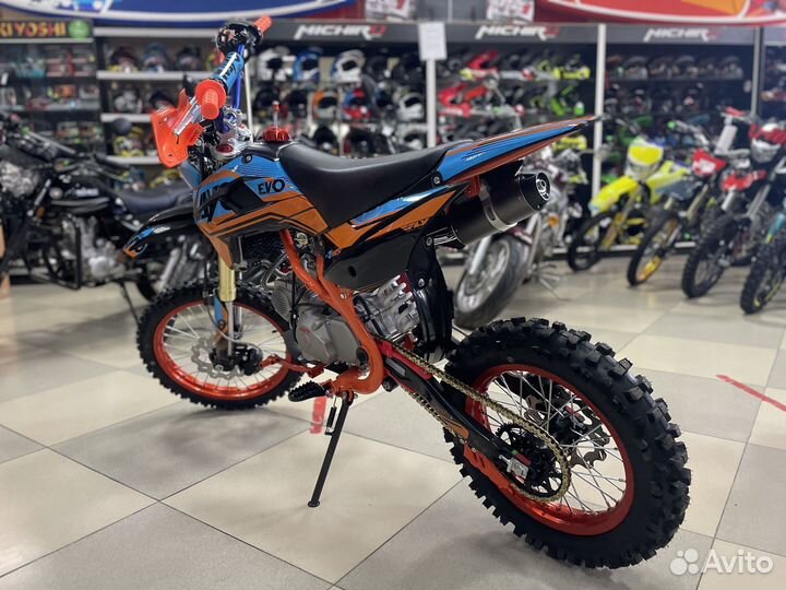 Питбайк Kayo Evolution YX140EM 17/14 KRZ