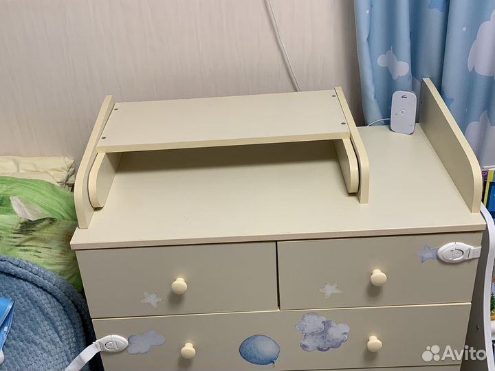 Пеленальный комод трансформер