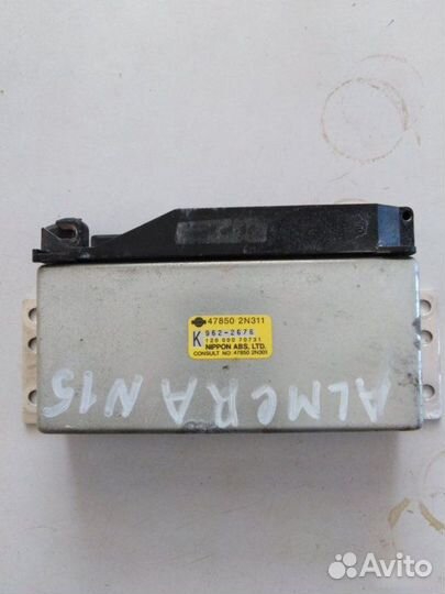 Блок управления ABS Nissan Almera N15