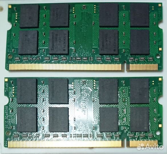 RAM в ноутбук SO-dimm DDR2 по 2Gb PC2-6400S 800Мгц