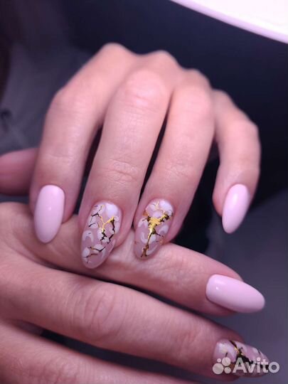 Маникюр, гель лак, Красная Глинка