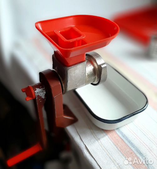 Мясорубка - овощерезка ручная СССР Касли