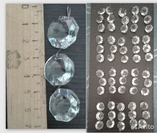 Подвески хрустальные для люстры