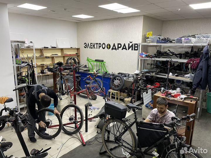 Ремонт велосипедов и электросамокатав