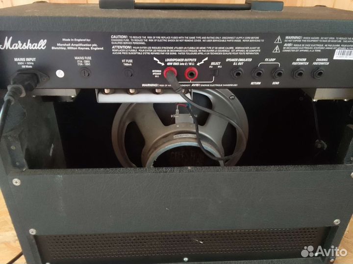 Комбоусилитель Marshall dsl 401. Ламповый, Англия