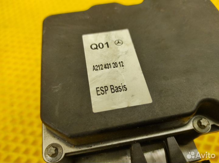 Блок ABS Mercedes-Benz W212 M272.980 3.5 2009