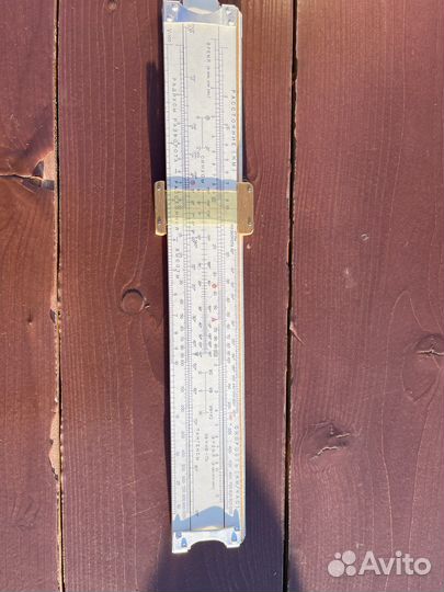 Линейка логарифмическая новая СССР