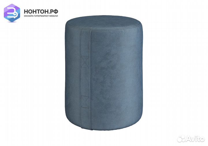 Пуф Рони 2 светло-синий