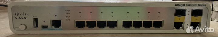 Коммутатор (свич) Cisco WS-C3560CG-8TC-S
