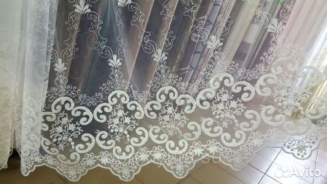 Микросетка с вышивкой, готовые комплекты