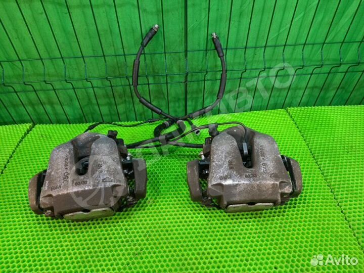 Суппорт тормозной передний левый Bmw X5 E70 N52B30