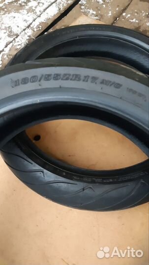 Резина Dunlop sport max 120/70 17 и 180/55 17