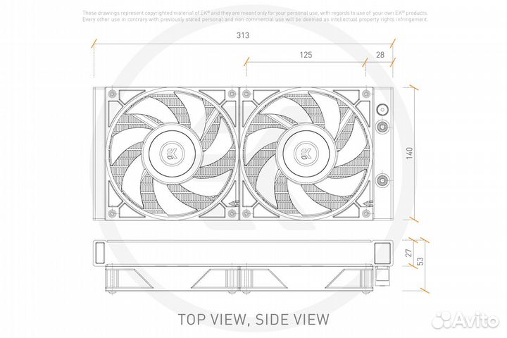 Корпусные вентиляторы EK-Vardar S 140ER D-RGB