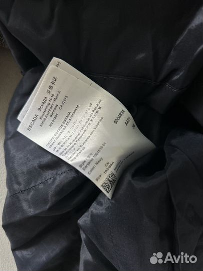 Платье escada шелк 95%