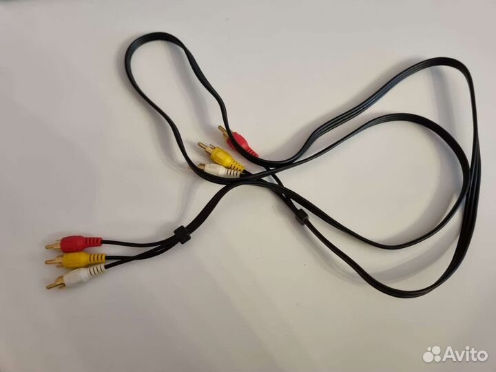 Аудио видео кабель 3RCA-3RCA