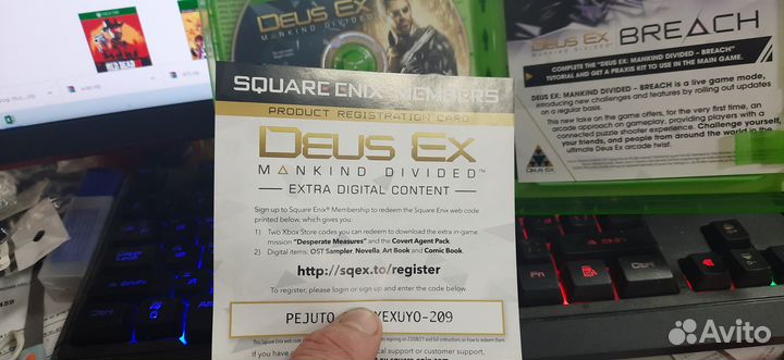 Deus Ex: Mankind Divided для Xbox ONE