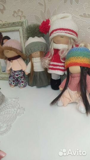 Интерьерная кукла ручной работы