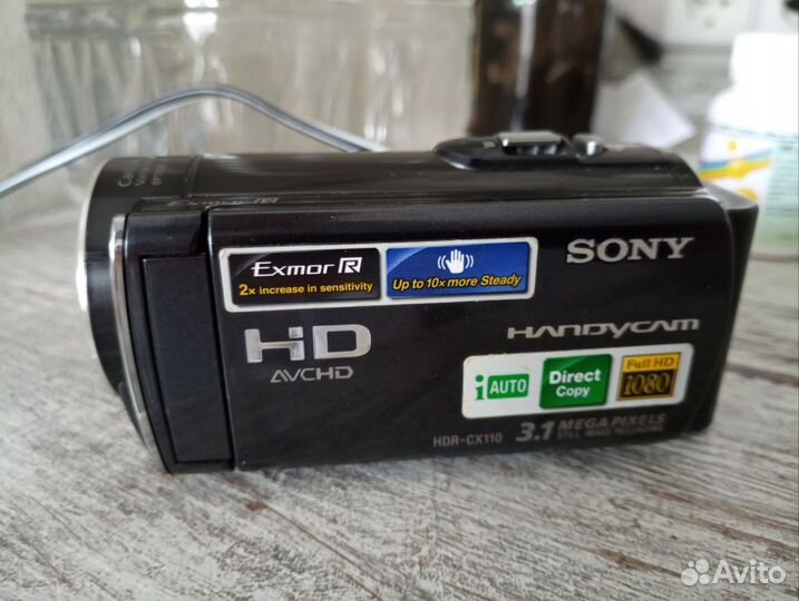 Видеокамера sony hdr cx 110 e