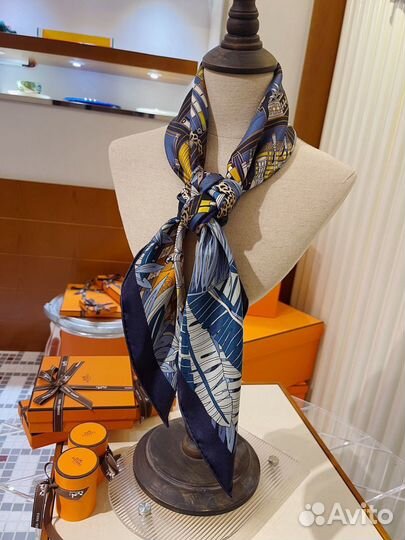 Шелковый платок hermes