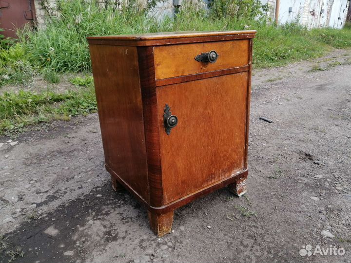 Тумбочка прикроватная времен СССР винтаж