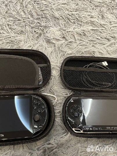 Ps vita slim+Psp-1000