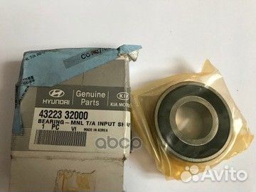 Подшипник первичного вала кпп solaris 43223320