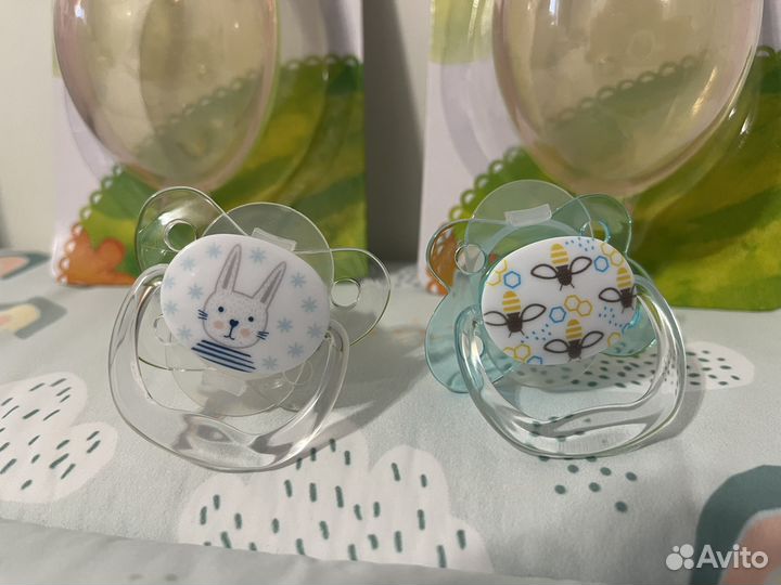 Пустышка ортодонтическая Dr.Brown's 0-6 мес 2 шт